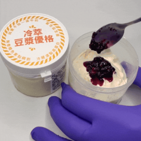 冷萃豆漿優格